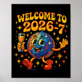 67 Meme Countdown Happy New Year Funny Drip Number Poster (Voorkant)