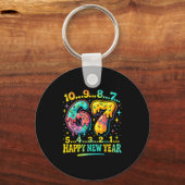 67 Meme Countdown Happy New Year Funny Drip Number Sleutelhanger (Voorkant)
