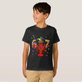67 Meme Crawfish Mardi Gras Six Seven Gen Alpha Sl T-shirt (Voorkant volledig)