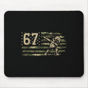 67 Meme Dabbing Jongen Camo Usa Amerikaanse Vlag Z Muismat