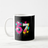 67 Meme Drip Spray Paint Six Seven 80s Bright Colo Koffiemok (Links)