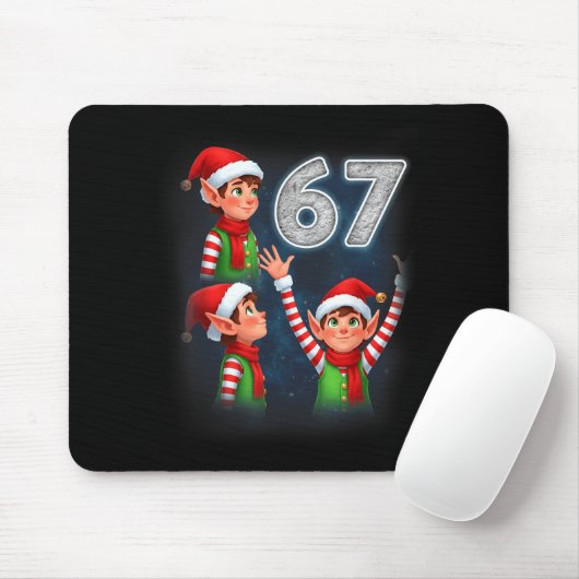 67 Meme Elf Howling At The Moon Parody Funny Chris Muismat (Met muis)