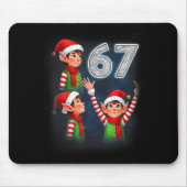 67 Meme Elf Howling At The Moon Parody Funny Chris Muismat (Voorkant)