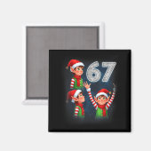 67 Meme Elf Huilend naar de Maan Parodie Grappig C Magneet (Voorkant / Achterkant)
