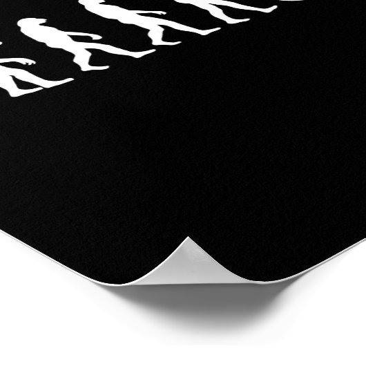 67 Meme Evolution Of Man  Poster (Hoek)