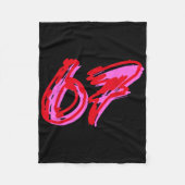67 Meme Fleece Deken (Voorkant)