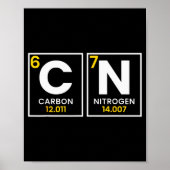 67 Meme Funny Chemistry Science Teacher Periodic T Poster (Voorkant)