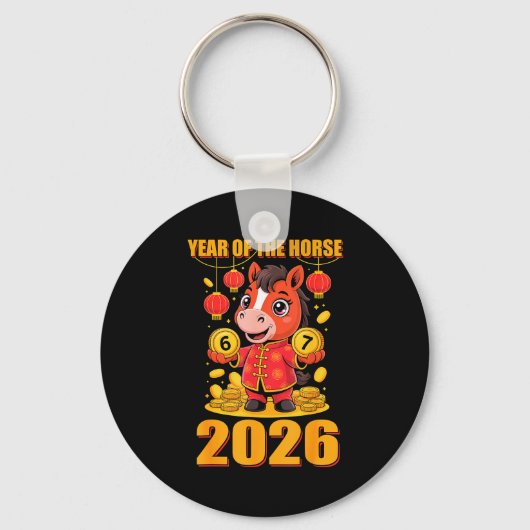67 Meme Funny Chinese New Year 2026 Year Of The Ho Sleutelhanger (Voorkant)