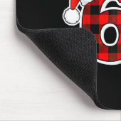 67 Meme Funny Christmas Red Plaid Xmas Pajamas Sla Muismat (Hoek)