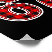 67 Meme Funny Christmas Red Plaid Xmas Pajamas Tee Poster (Hoek)