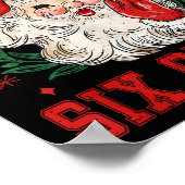 67 Meme Funny Christmas Squad Santa Says Six Seven Poster (Hoek)