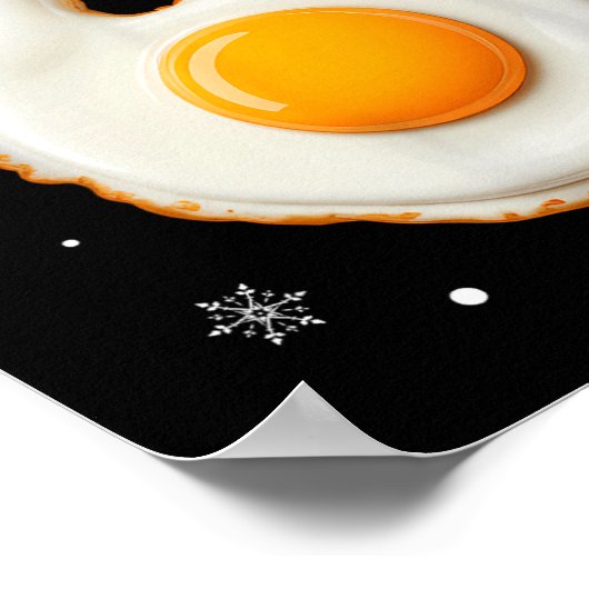 67 Meme Funny Number 6 Egg Bacon Matching Christma Poster (Hoek)