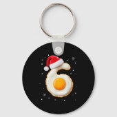 67 Meme Funny Number 6 Egg Bacon Matching Christma Sleutelhanger (Voorkant)