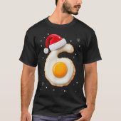 67 Meme Funny Number 6 Egg Bacon Matching Christma T-shirt (Voorkant)