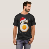 67 Meme Funny Number 6 Egg Bacon Matching Christma T-shirt (Voorkant volledig)