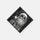 67 Meme Funny Santa Says Six Seven Christmas Servet (Hoek)