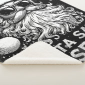 67 Meme Funny Santa Says Six Seven Christmas Sherpa Deken (3/4)