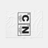 67 Meme Funny Science Teacher Periodic Table Retro Fleece Deken (Voorkant (Horizontaal))