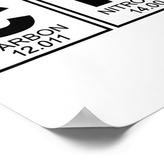 67 Meme Funny Science Teacher Periodic Table Retro Poster (Hoek)