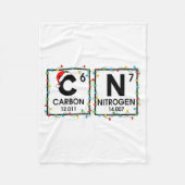 67 Meme Funny Teacher Science Periodic Table 67 Ch Fleece Deken (Voorkant)