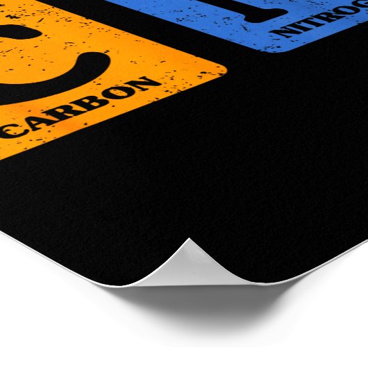 67 Meme Funny Teacher Science Periodic Table Retro Poster (Hoek)