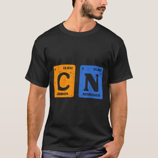 67 Meme Funny Teacher Science Periodic Table Retro T-shirt (Voorkant)