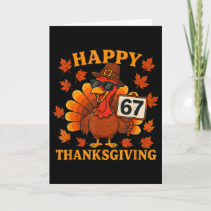67 Meme Gelukkig Thanksgiving Kalkoen Grappig Zes  Kaart