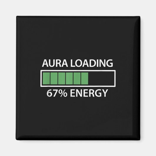 67 Meme Gen Alpha Aura Laden Magneet (Voorkant)
