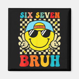 67 Meme Gen Alpha Sla 6 7 Zes Zeven Bruh Grappig B Magneet