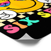 67 Meme Gen Alpha Slang 6 7 Six Seven Bruh Funny B Poster (Hoek)