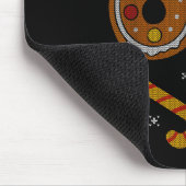 67 Meme Gingerbread Candy Cane Christmas Ugly Swea Muismat (Hoek)