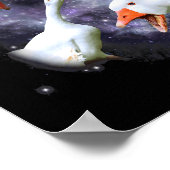 67 Meme Goose Howling At The Moon Funny Six Seven  Poster (Hoek)