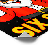 67 Meme Grappig 6-7 Kerstmis 2025 6 7 Kerstman Zeg Poster (Hoek)