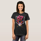 67 Meme Grappig 6 7 Mannen Vrouwen Kinderen Jeugd T-shirt (Voorkant volledig)