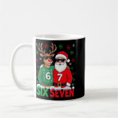 67 Meme Grappig Kerstman Santa Zes Zeven Koffiemok (Links)