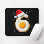 67 Meme Grappig Nummer 6 Ei Bacon Bijpassend Kerst Muismat (Met muis)
