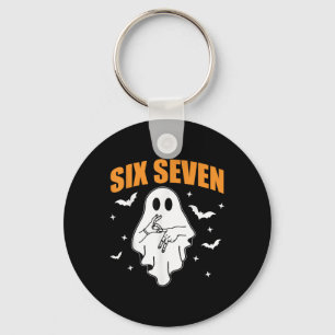 67 Meme Grappige Geest Halloween Geheugen 6 7 Zes  Sleutelhanger