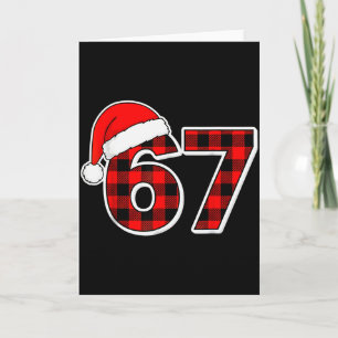 67 Meme Grappige Kerst Rode Geruite Xmas Pyjama Sl Kaart