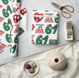 67 Meme Grappige Kerstman Kerstcadeau Verpakking V Cadeaupapier