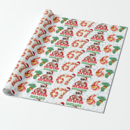 67 Meme Grappige Kerstman Kerstcadeau Verpakking V Cadeaupapier