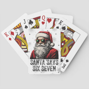 67 Meme Grappige Kerstman Zegt Zes Zeven Kerstmis Pokerkaarten
