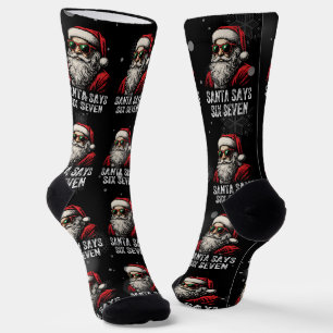 67 Meme Grappige Kerstman Zegt Zes Zeven Kerstmis Sokken