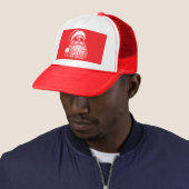 67 Meme Grappige Kerstman Zegt Zes Zeven Kerstmis Trucker Pet (In situ)