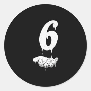 67 Meme Grappige Kinderen Meisjes Humor Nummer 6 Ronde Sticker