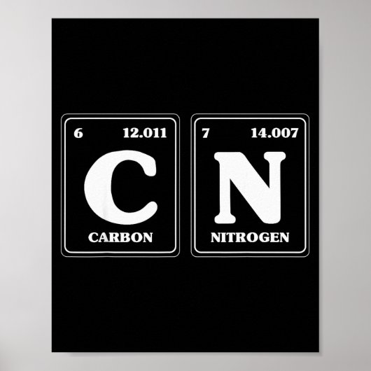 67 Meme Grappige Leraar Wetenschap Periodiek Syste Poster (Voorkant)