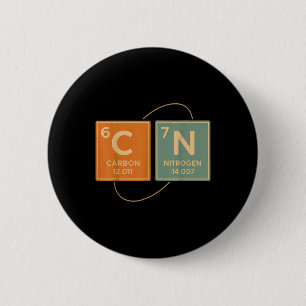 67 Meme Grappige Leraar Wetenschap Periodiek Syste Ronde Button 5,7 Cm
