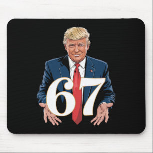 67 Meme Grappige Trump 67 Handen Meme Slang 6 7 Ha Muismat