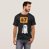 67 Meme Grappige Zes Zeven Halloween  T-shirt (Voorkant volledig)