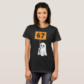67 Meme Grappige Zes Zeven Halloween T-shirt (Voorkant volledig)