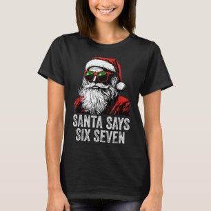67 Meme Grappige Zes Zeven Kerstmis 6-7 Meme Kerst T-shirt
